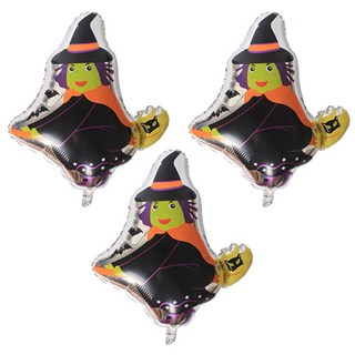 泰坦萬聖節派對活動氣球, 3個, 巫師氣球