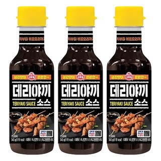 OTTOGI 不倒翁 照燒醬, 345g, 3瓶