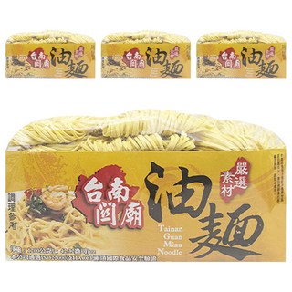 忠義 台南關廟油麵 15入, 1.2kg, 4包