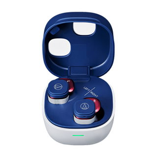 audio-technica 鐵三角 無線耳機 原廠保固, ATH-SQ1TW2-NRD, 海軍藍