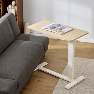 氣壓升降桌, 原木色