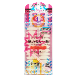 Super Love 自然系雙眼皮貼 192入, 25mm x 4mm單面透氣款, 維持力強, 防水耐汗, 微膚色隱形不明顯, 單面透氣款, 1盒