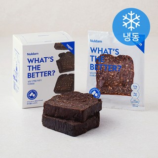 널담 단백질 파운드 다크초코 (냉동), 140g, 3개입, 1개