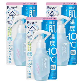 Biore 蜜妮 台灣公司貨 瞬感急凍噴霧, 120ml, 3瓶