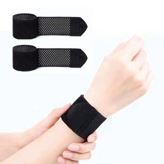 헨센 초경량 슬림 손목보호대, 블랙, 2개