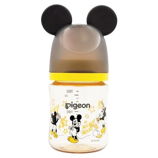 pigeon 貝親 迪士尼母乳實感PPSU奶瓶, 米奇星星, 160ml, 1個
