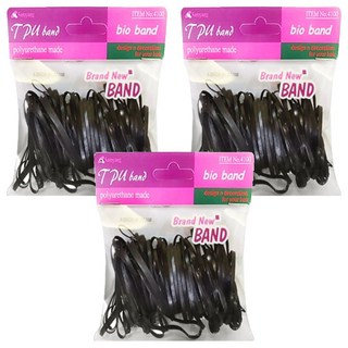 SY 韓國橡皮筋 大盒 黑色 高彈性髮圈 耐用不易斷裂 髮飾配件