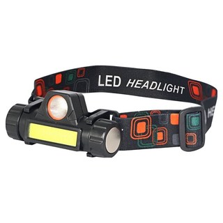 Kinyo 無段式調光超輕量頭燈 3W LED-705, 1個, 黑色