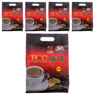 TGC 大尖山 華山 三合一咖啡分享包, 17g, 18包, 5袋