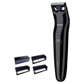 SAMPO 聲寶 男士電動除毛刀 附刮頭 4個 + 定長梳, EB-Z1907WL, 電動除毛機