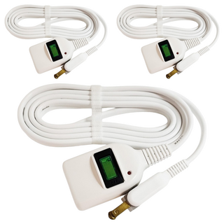 Mayka 明家 1插1開關防雷中繼線 1650W容量, 2.7m, 中繼線 白色, 3個