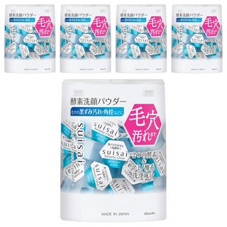 Kanebo 佳麗寶 suisai 台灣公司貨 淨透酵素粉N 32顆, 12.8g, 5袋