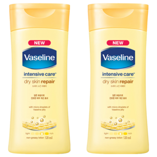 凡士林 Vaseline 深層修護潤膚露 120ml, 2瓶