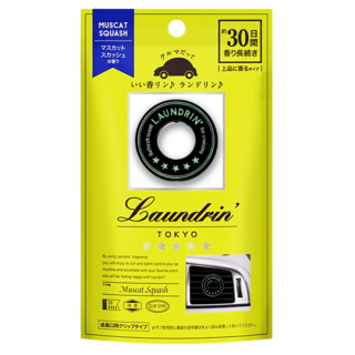 Laundrin' 朗德林 車用芳香劑 持續30日, 白麝香 + 麝香葡萄, 1個