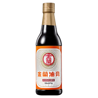 金蘭油膏 經典台灣味 590ml 讓料理呈現誘人的醬色和濃郁的醬香, 1瓶