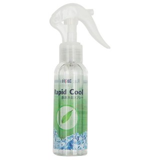 HSAE Rapid Cool 急涼降溫噴劑 綠茶香氛 L-薄荷醇 瞬間降溫 持續力長, 100ml, 1瓶