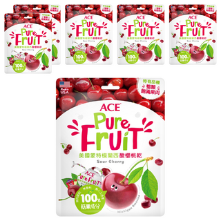 ACE 美國蒙特莫倫西酸櫻桃乾 無添加健康零食 酸甜好滋味, 95g, 6包