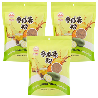 義峰食品 原味冬瓜茶粉, 400g, 1包, 3包