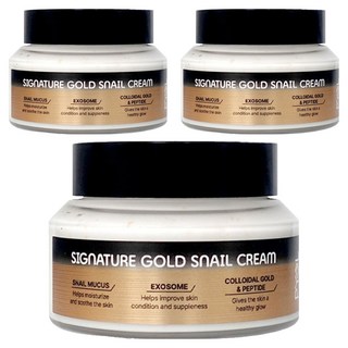 프욜 시그니처 골드 스네일 크림, 100g, 3개