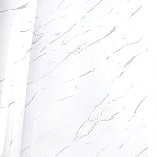 WA. WALL ART 拋光自黏防水壁紙 PVC, 銀狐石