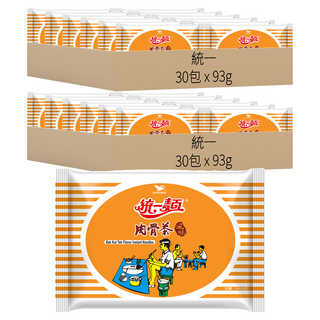 統一 統一麵 肉骨茶風味 93g, 60包
