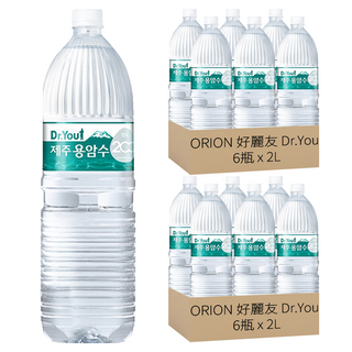 ORION 好麗友 Dr.You 濟州熔岩水, 2L, 12瓶