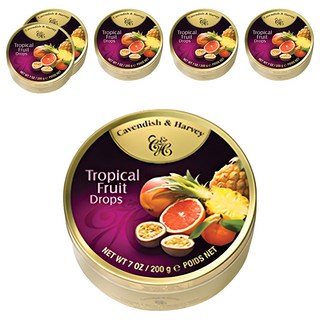卡文迪許和愛好熱帶糖果, 200g, 6盒
