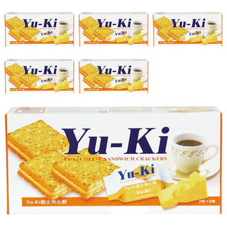 Yu-Ki 起士夾心餅, 150g, 6盒