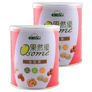 統一生機 果然優 全堅果, 300g, 2罐