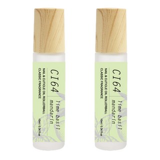 STAR KING 星之冠 香氛滾珠指緣油 青檸蘿勒柑橘 10ml - 滋養保濕, 2瓶