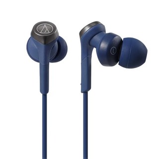 audio-technica 鐵三角 無線耳塞式耳機 原廠保固, ATH-CKS330XBT, 藍色