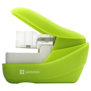 Whashin 190 無針釘書機 綠色, 1個