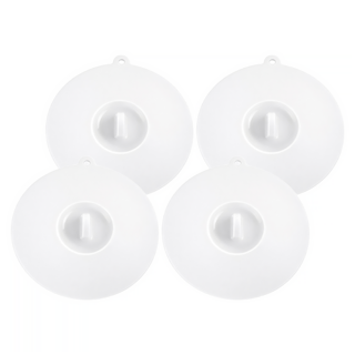 小麥購物 G111矽膠杯蓋 24g, 透明, 4個