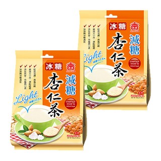 義美 沖泡 冰糖杏仁茶 減糖, 12包, 28.5g, 2袋