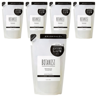 BOTANIST 植物性滋潤型洗髮精補充包 杏子&茉莉, 400ml, 5包