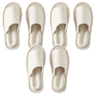 Hanssem 健康氣墊拖鞋, 象牙白, 3個