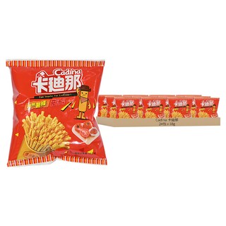 Cadina 卡迪那 德州薯條 茄汁口味, 18g, 24包