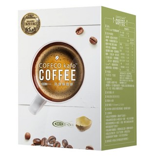 COFFCO kafo 防彈綠咖啡，全新升級配方，添加綠原酸，世界三大發明金獎，美國原裝, 10g, 7包, 1盒