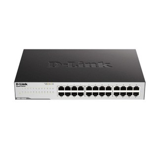 D-Link 友訊科技 24埠 Gigabit 非網管型交換器, DGS-1024C, 1個