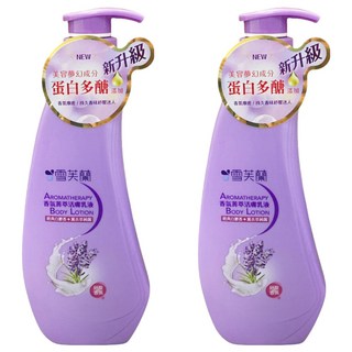 雪芙蘭 香氛菁萃活膚乳液 經典白麝香+薰衣草純露 蛋白多醣添加, 300ml, 2瓶