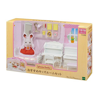 EPOCH Sylvanian Families 森林家族 女孩房間家具組, 1組