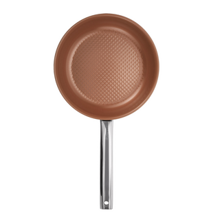 EDELKOCHEN IH電磁爐適用 3層不鏽鋼平底鍋, 24cm, 1個