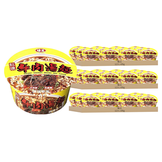 味王 紅燒牛肉湯麵 85g, 36入