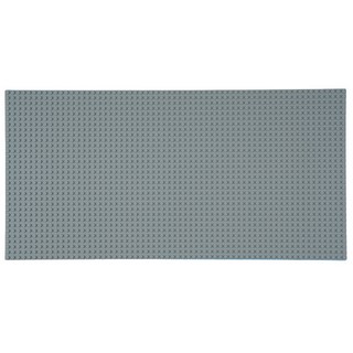 Papatoy 大型樂高用薄型基本積木底板 32x64格, 灰色, 1個