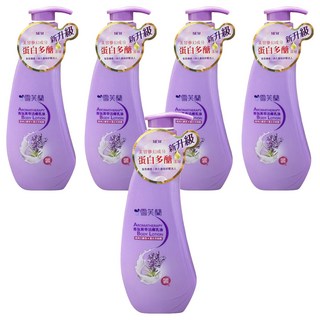 雪芙蘭 香氛菁萃活膚乳液 經典白麝香+薰衣草純露 蛋白多醣添加, 300ml, 5瓶