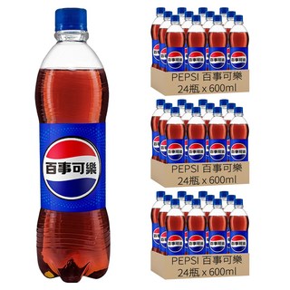 PEPSI 百事可樂, 600ml, 72瓶