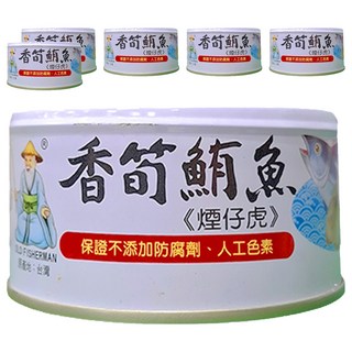同榮 香筍鮪魚, 煙仔虎, 方便即食, 170g, 6罐
