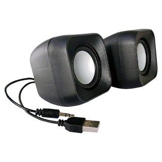 KTnet 廣鐸 Q21 USB 二件式迷你多媒體喇叭 USB供電 簡易安裝, 1盒