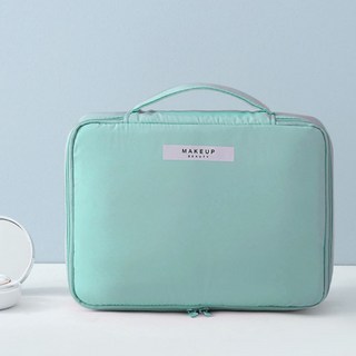 E.City 北歐風大容量洗漱收納包組2件組 防潑水尼龍