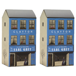 CLAYTON 房屋造型包裝伯爵紅茶茶包, 2g, 10入, 2個